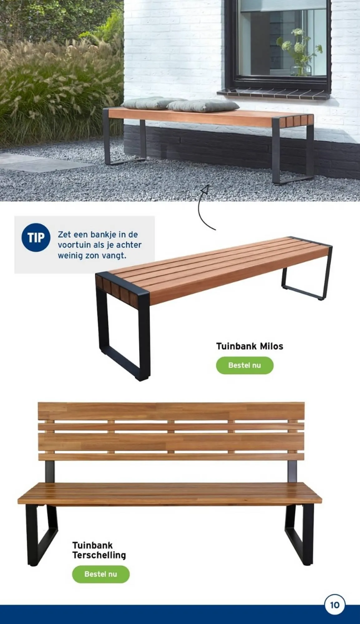 GAMMA tuinmagazine meubels van 7 mei tot 31 juli 2023 - Folder pagina 10