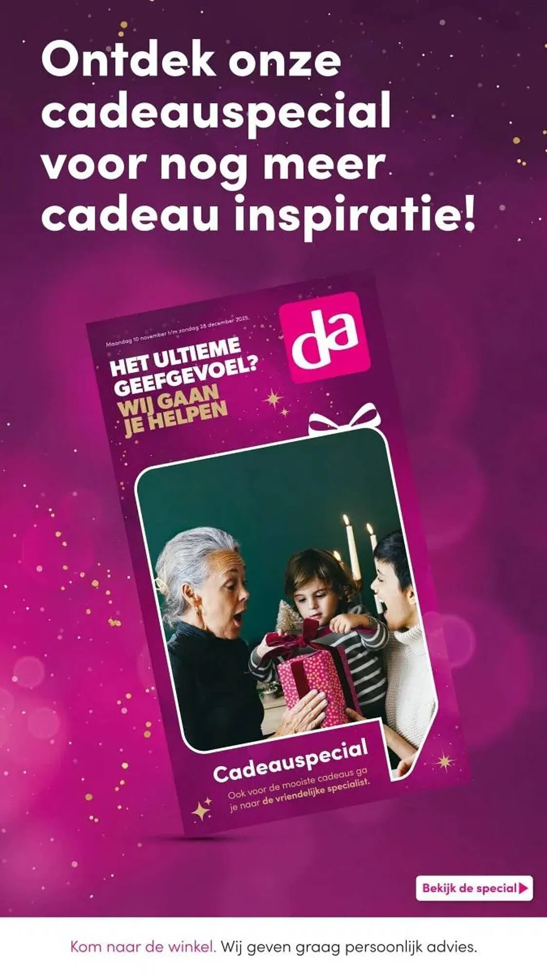 DA folder van 16 november tot 23 november 2025 - Folder pagina 12