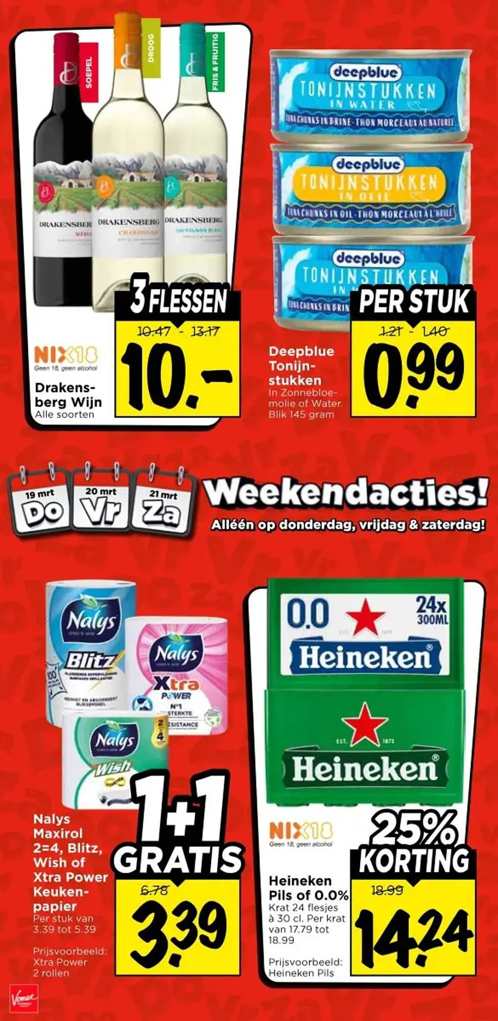 Vomar Voordeelmarkt folder van 19 maart tot 21 maart 2026 - Folder pagina 2