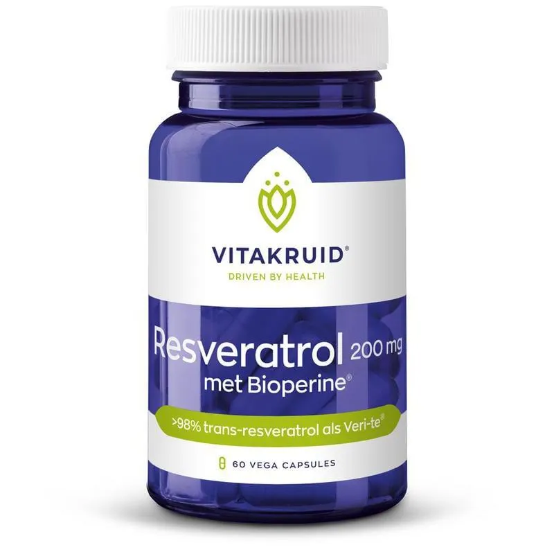 Resveratrol 200 mg met bioperine