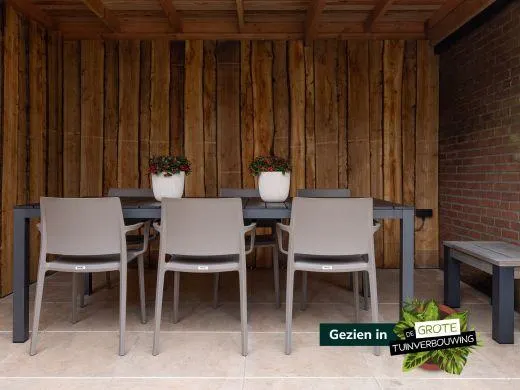 Forza Sile/Fidenza 220cm dining tuinset 7-delig stapelbaar