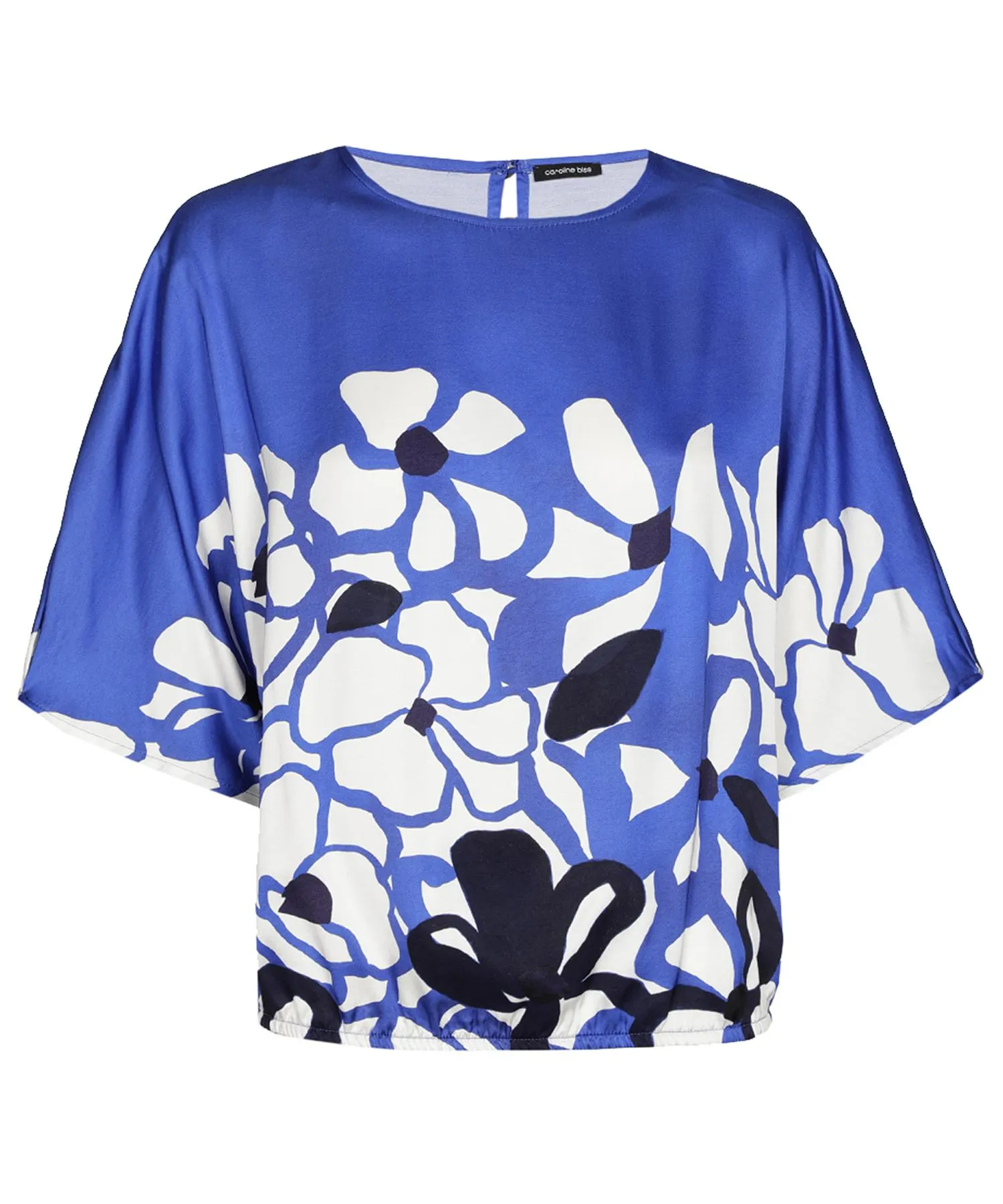 Caroline Biss silky blouse flower