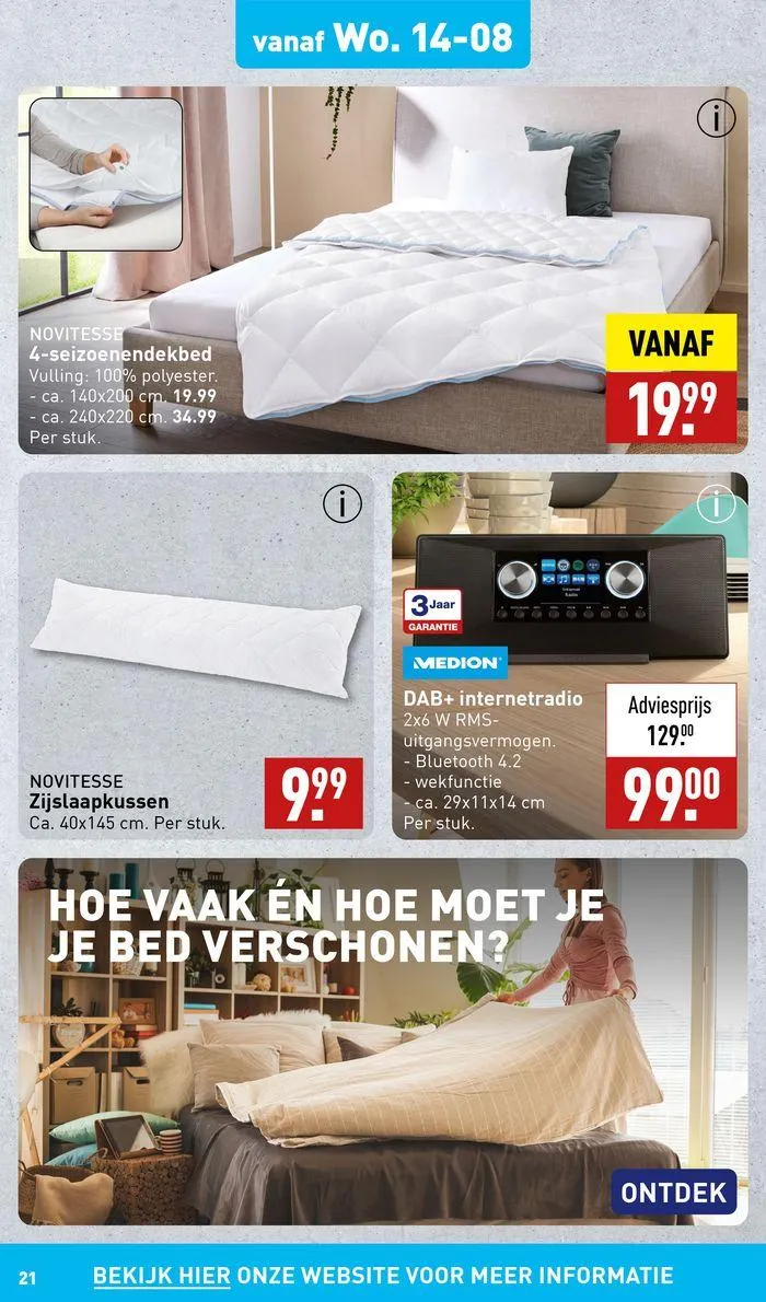 Nieuwe aanbiedingen om te ontdekken van 8 augustus tot 22 augustus 2024 - Folder pagina 21