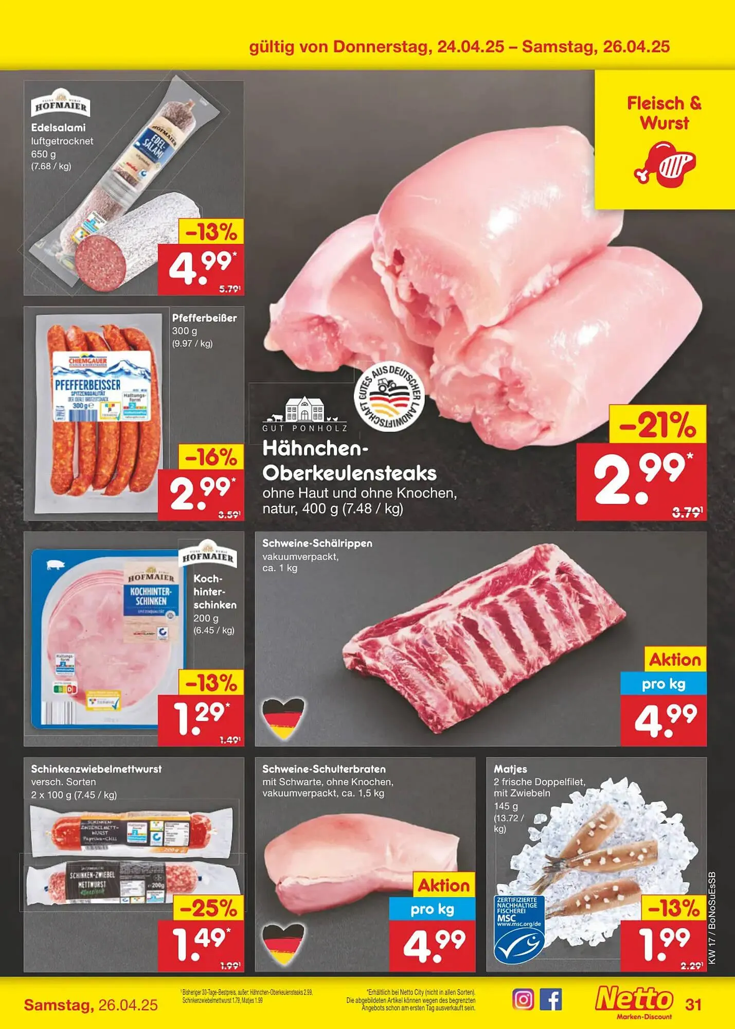 Netto Marken-Discount DE folder van 22 april tot 26 april 2025 - Folder pagina 51