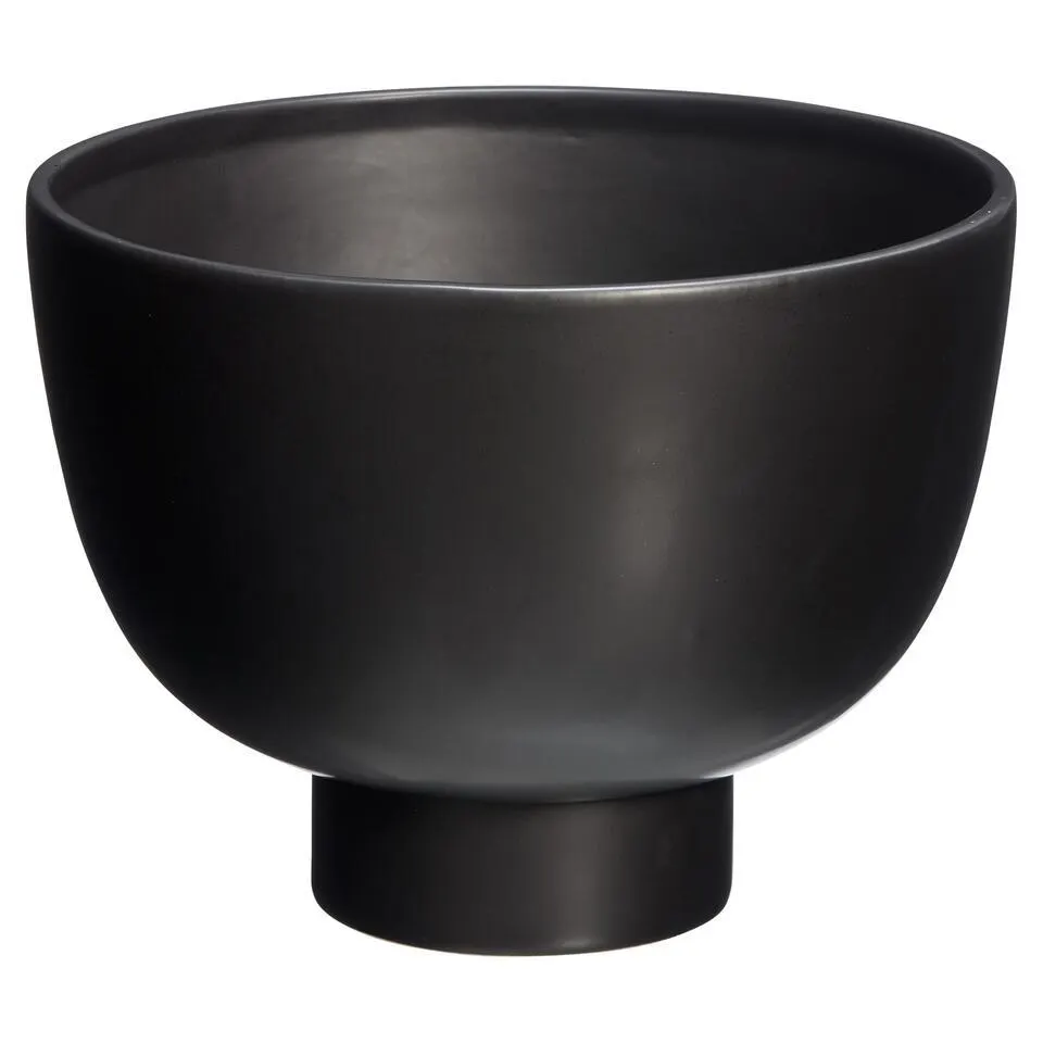 Fruitschaal Op Voet Zwart