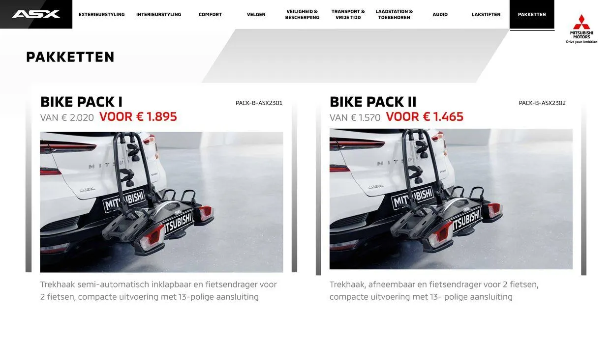 Mitsubishi Asx van 30 maart tot 30 maart 2025 - Folder pagina 18