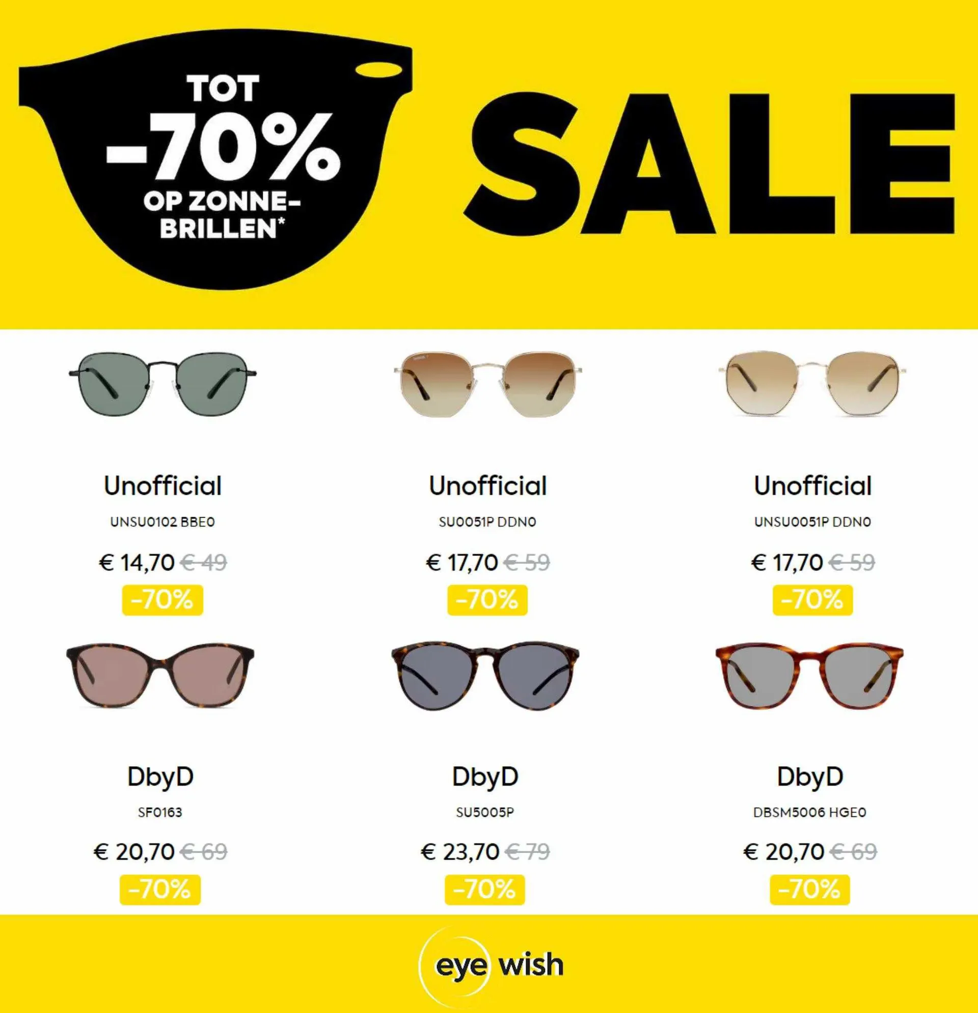 Eye Wish Opticiens Folder van 25 augustus tot 2 oktober 2023 - Folder pagina 3