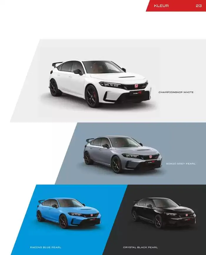 Civic Type R van 19 november tot 30 juni 2025 - Folder pagina 23