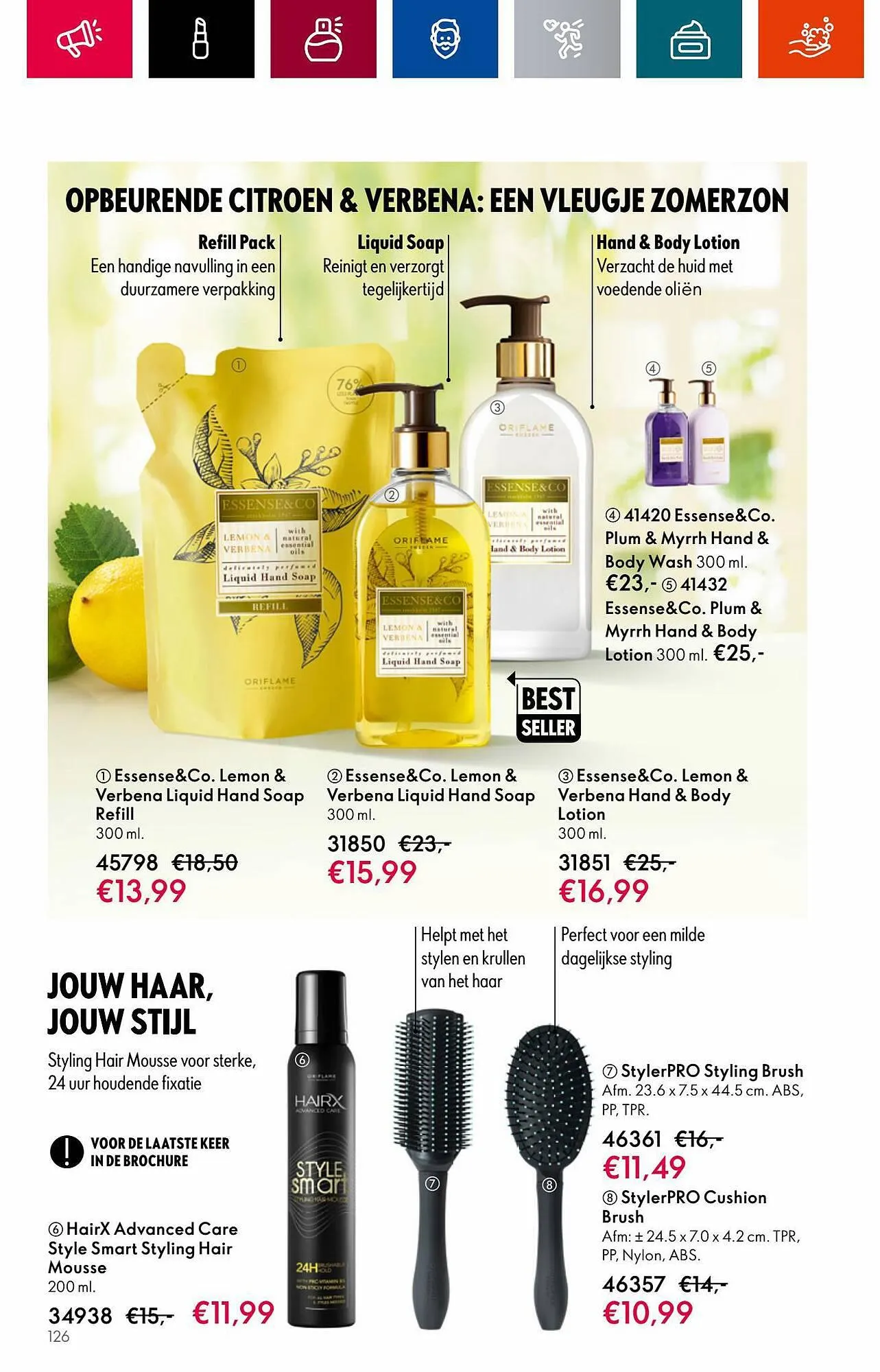 Oriflame folder van 18 juli tot 1 augustus 2023 - Folder pagina 126