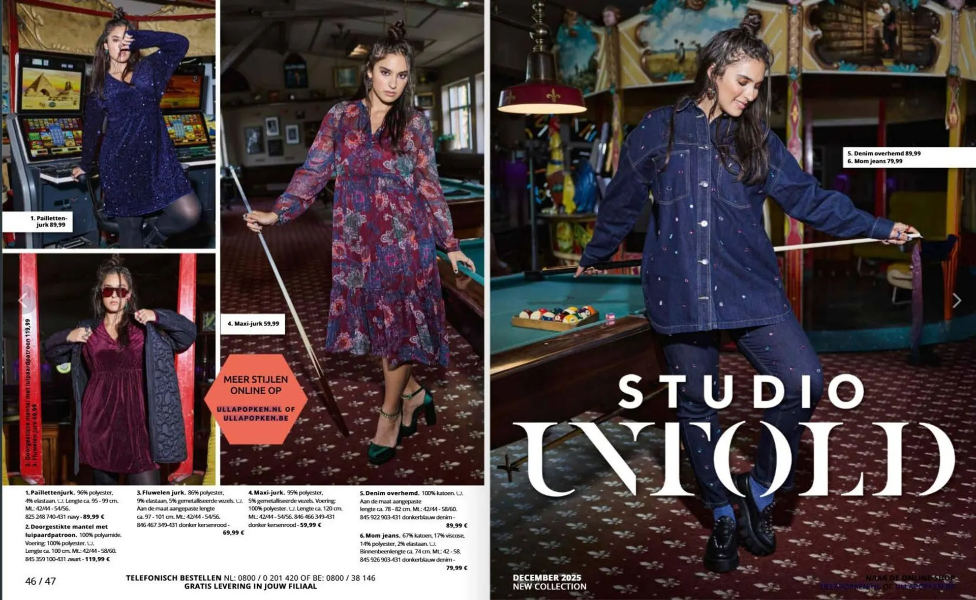 Ulla Popken folder van 4 december tot 31 december 2025 - Folder pagina 24