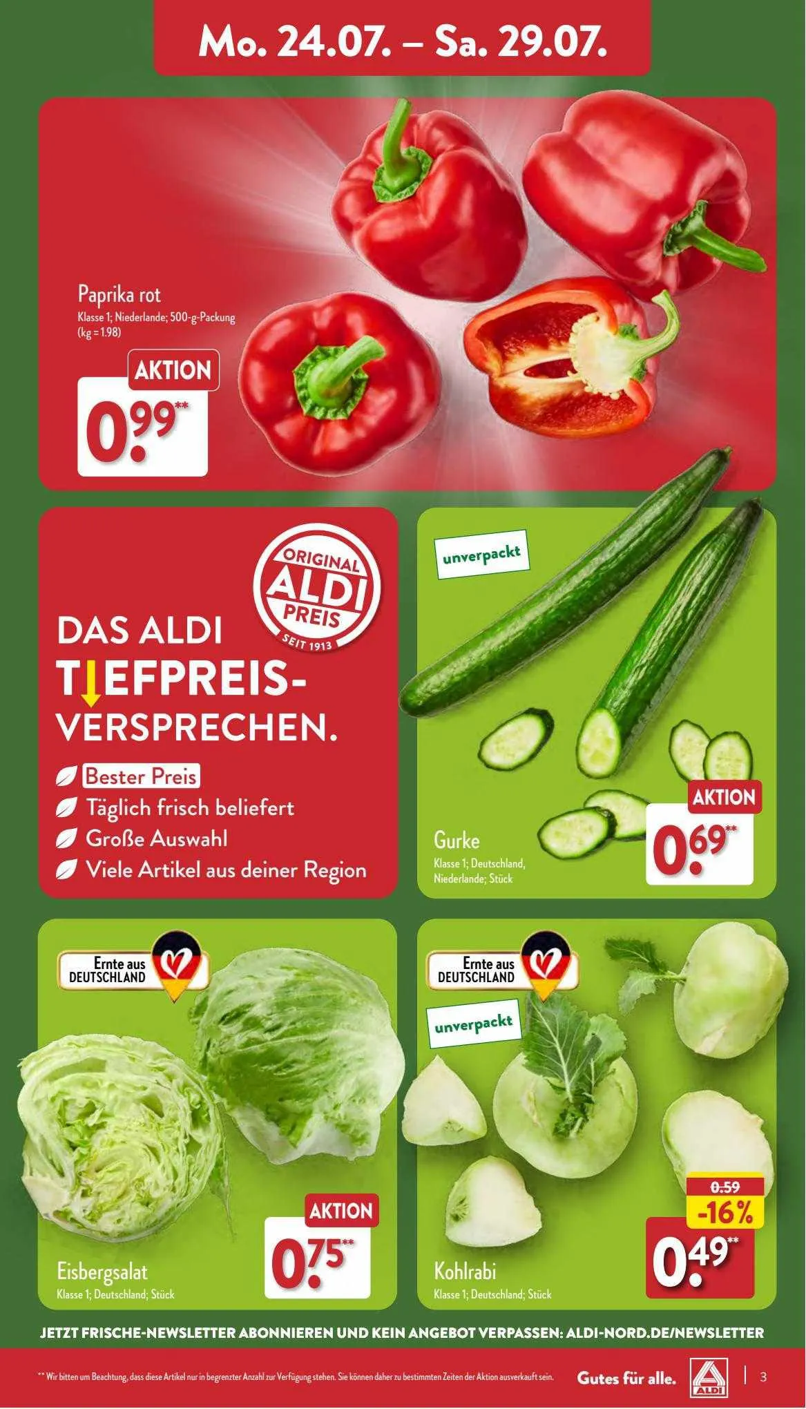 Aldi Duitsland Folder van 20 juli tot 26 juli 2023 - Folder pagina 3