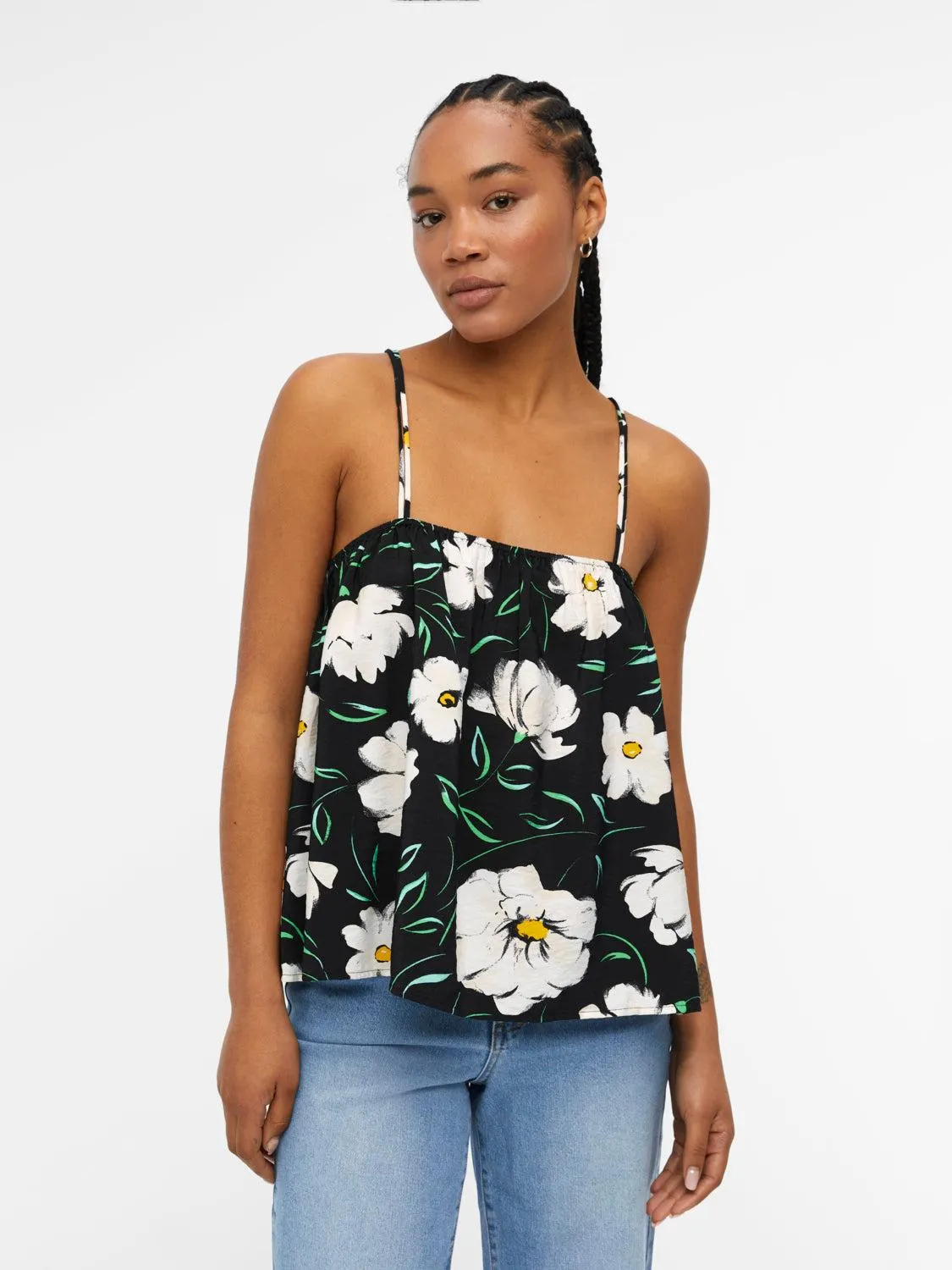 OBJHASINI Singlet - Black