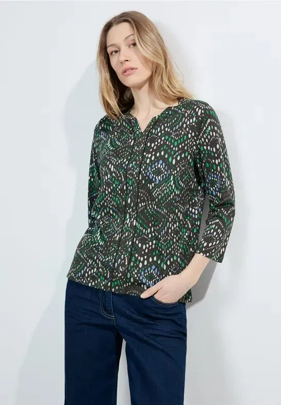 Tuniekshirt met print