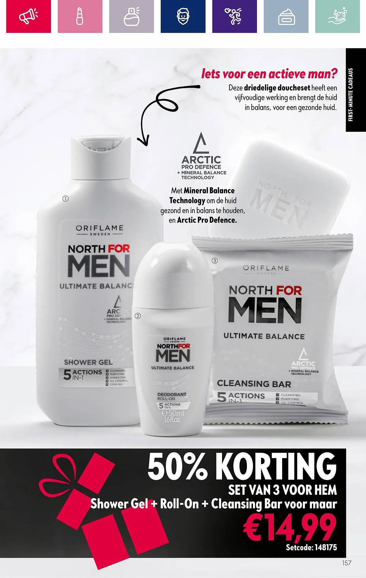 Oriflame folder van 25 oktober tot 7 november 2023 - Folder pagina 157