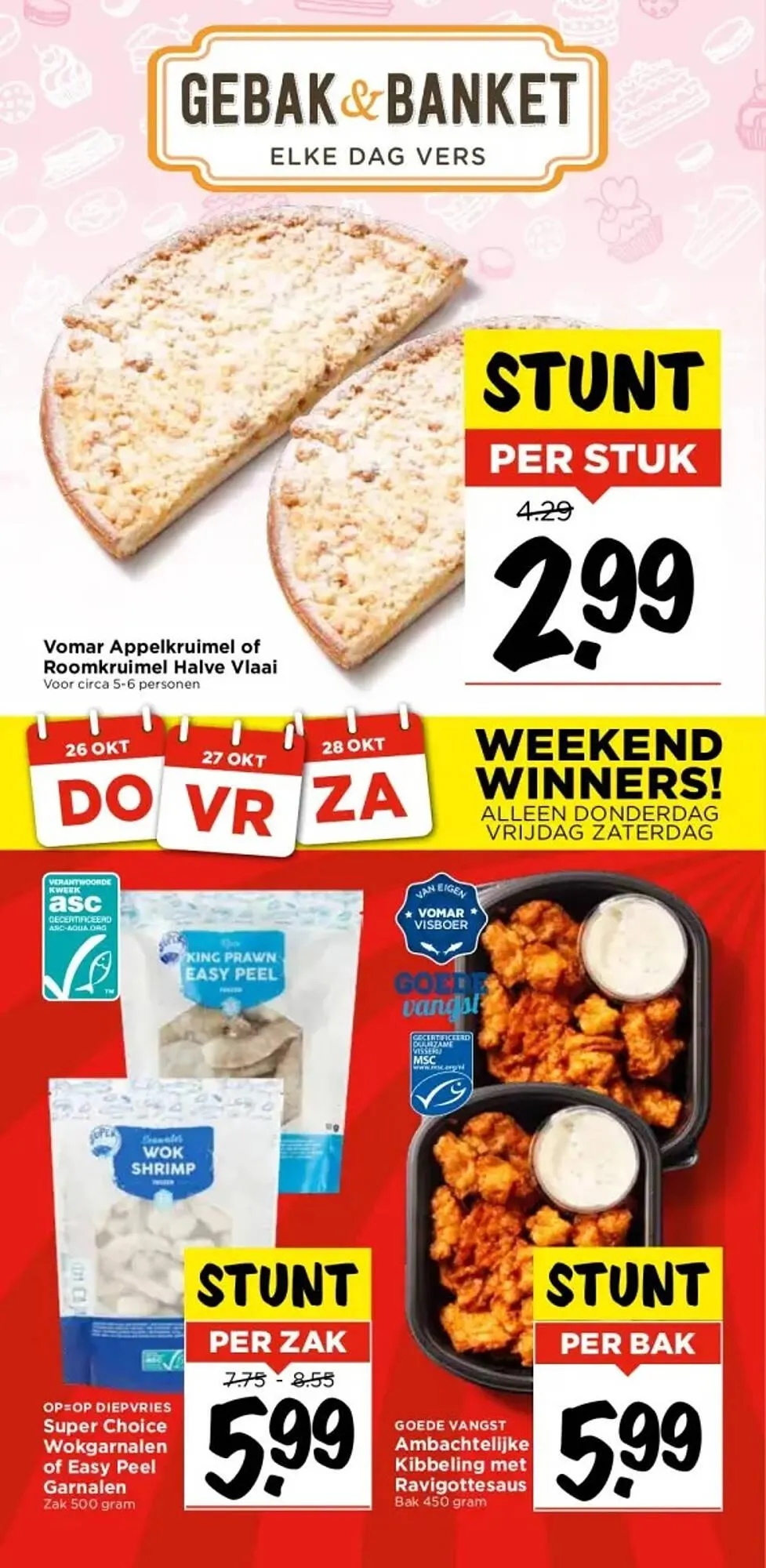 Vomar folder van 22 oktober tot 28 oktober 2023 - Folder pagina 43