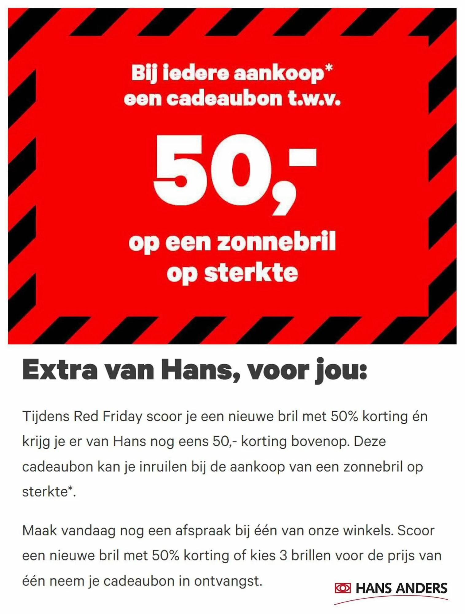 Hans Anders folder van 13 november tot 19 november 2023 - Folder pagina 1