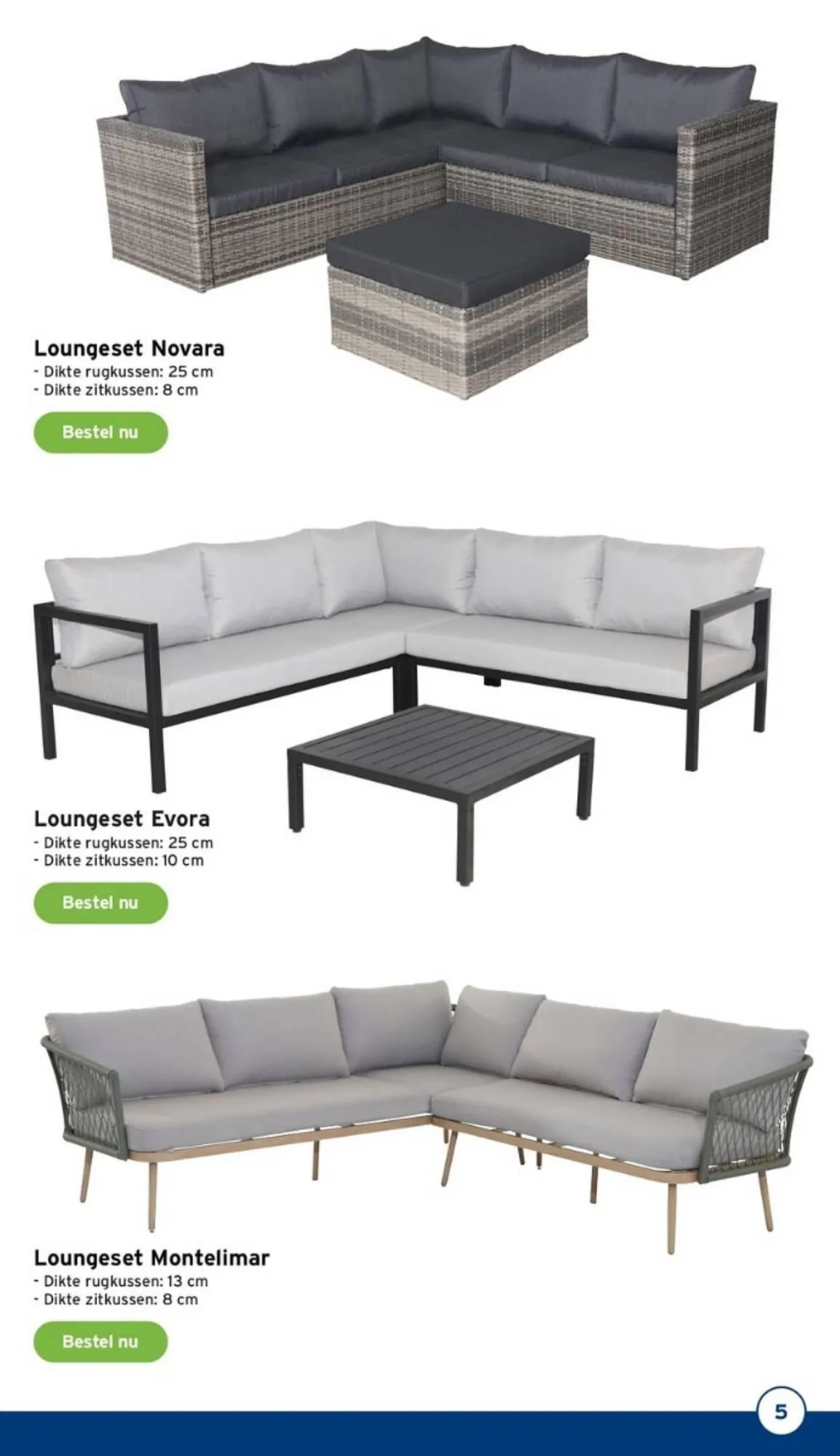 GAMMA tuinmagazine meubels van 7 mei tot 31 juli 2023 - Folder pagina 5