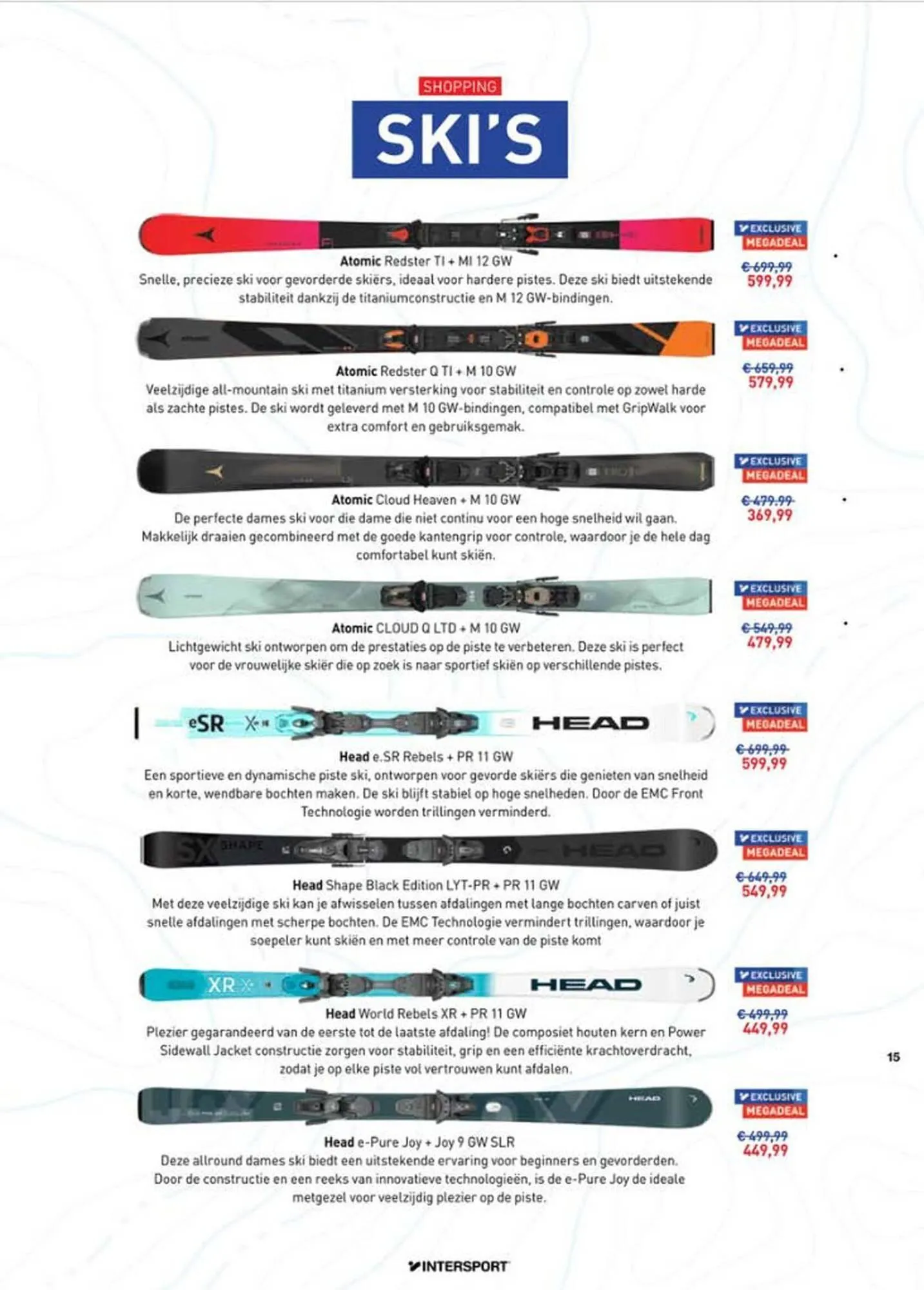 Intersport folder van 15 december tot 31 december 2025 - Folder pagina 15