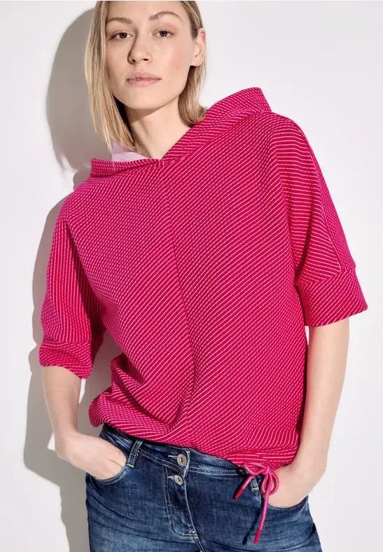 Sweatshirt met korte armen