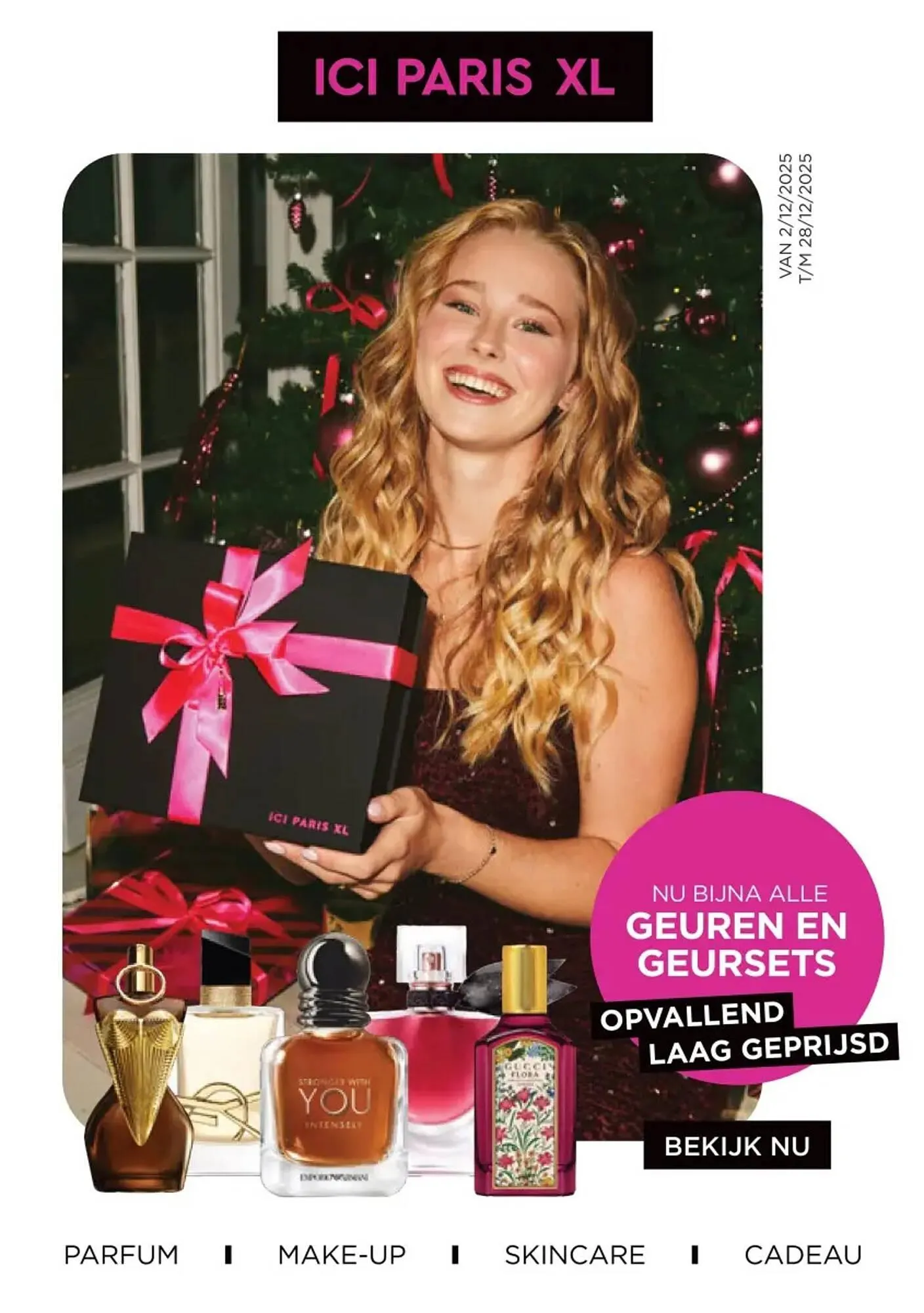 ICI Paris XL folder van 8 december tot 28 december 2025 - Folder pagina 1