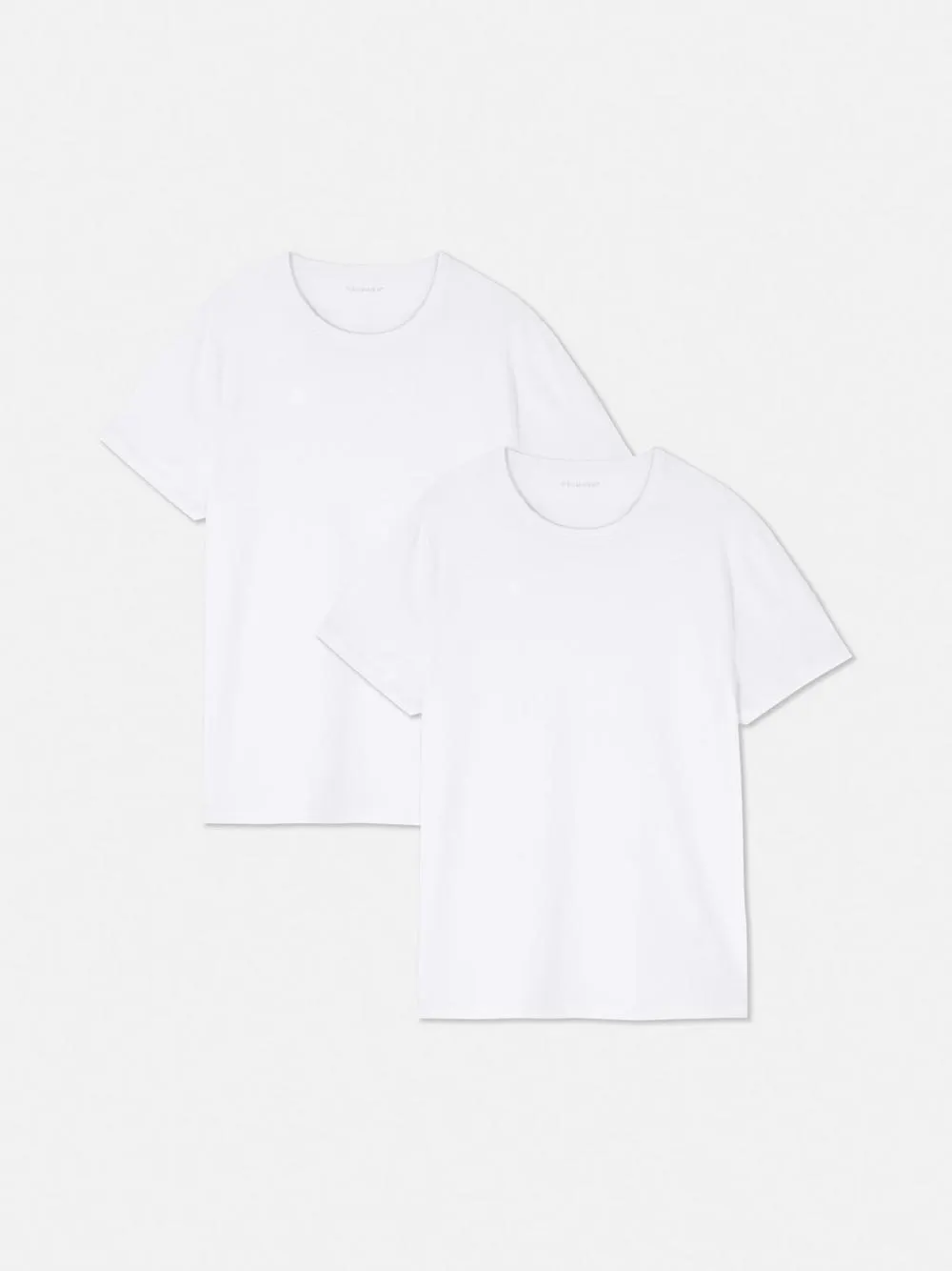 Pack de 2 camisetas de manga corta y cuello redondo