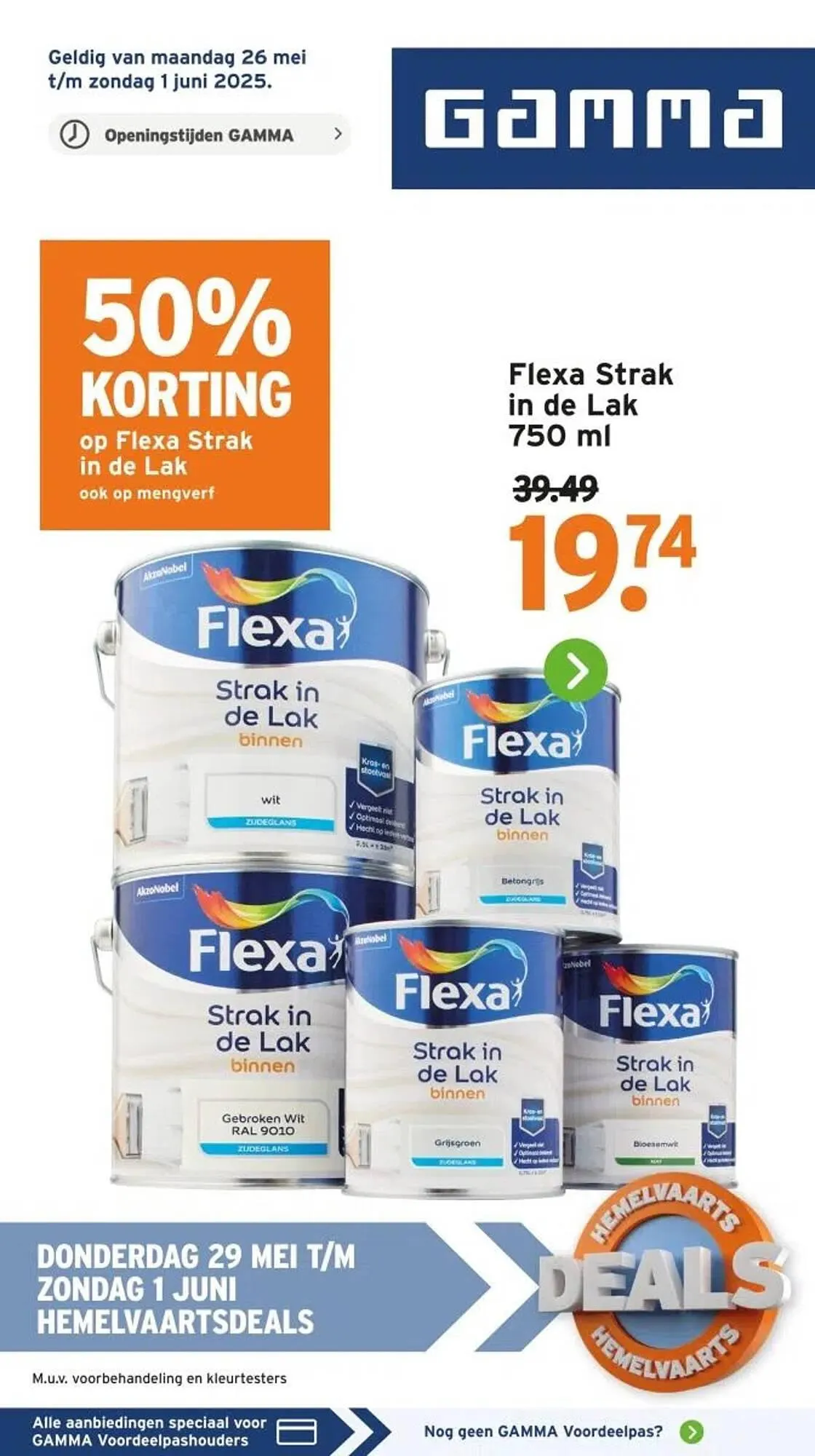 GAMMA folder van 26 mei tot 1 juni 2025 - Folder pagina 1