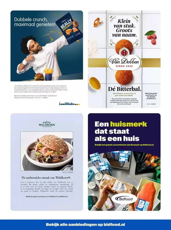 Actiepakker Restauratief van 13 januari tot 26 januari 2025 - Folder pagina 9