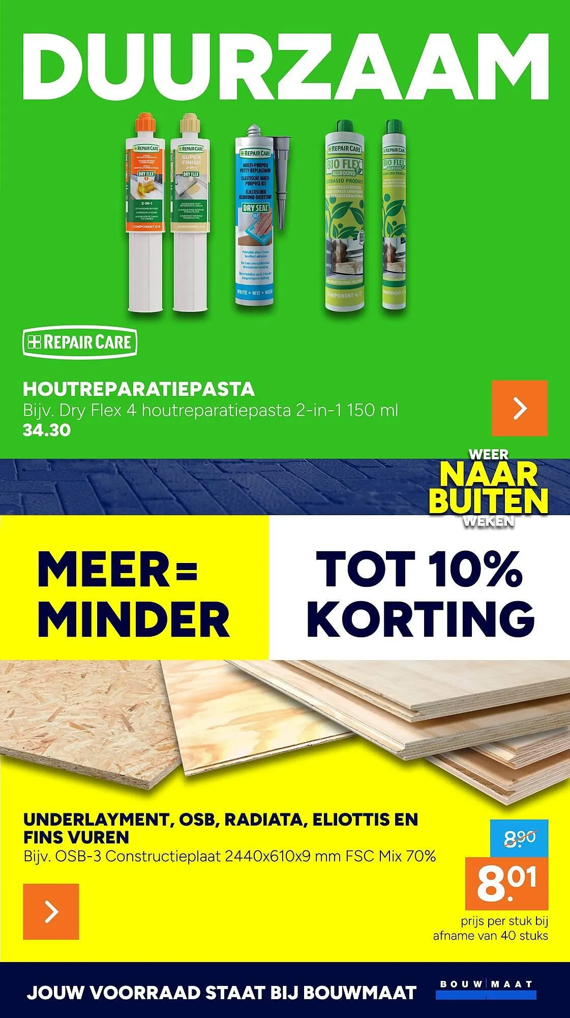 BOUWMAAT folder van 6 april tot 4 mei 2026 - Folder pagina 9