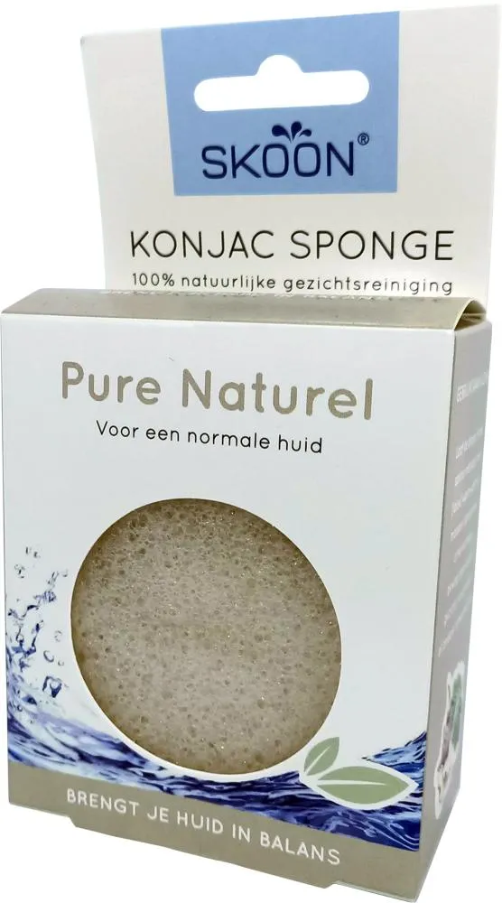 SKOON KONJAC SPONGE PURE 1S