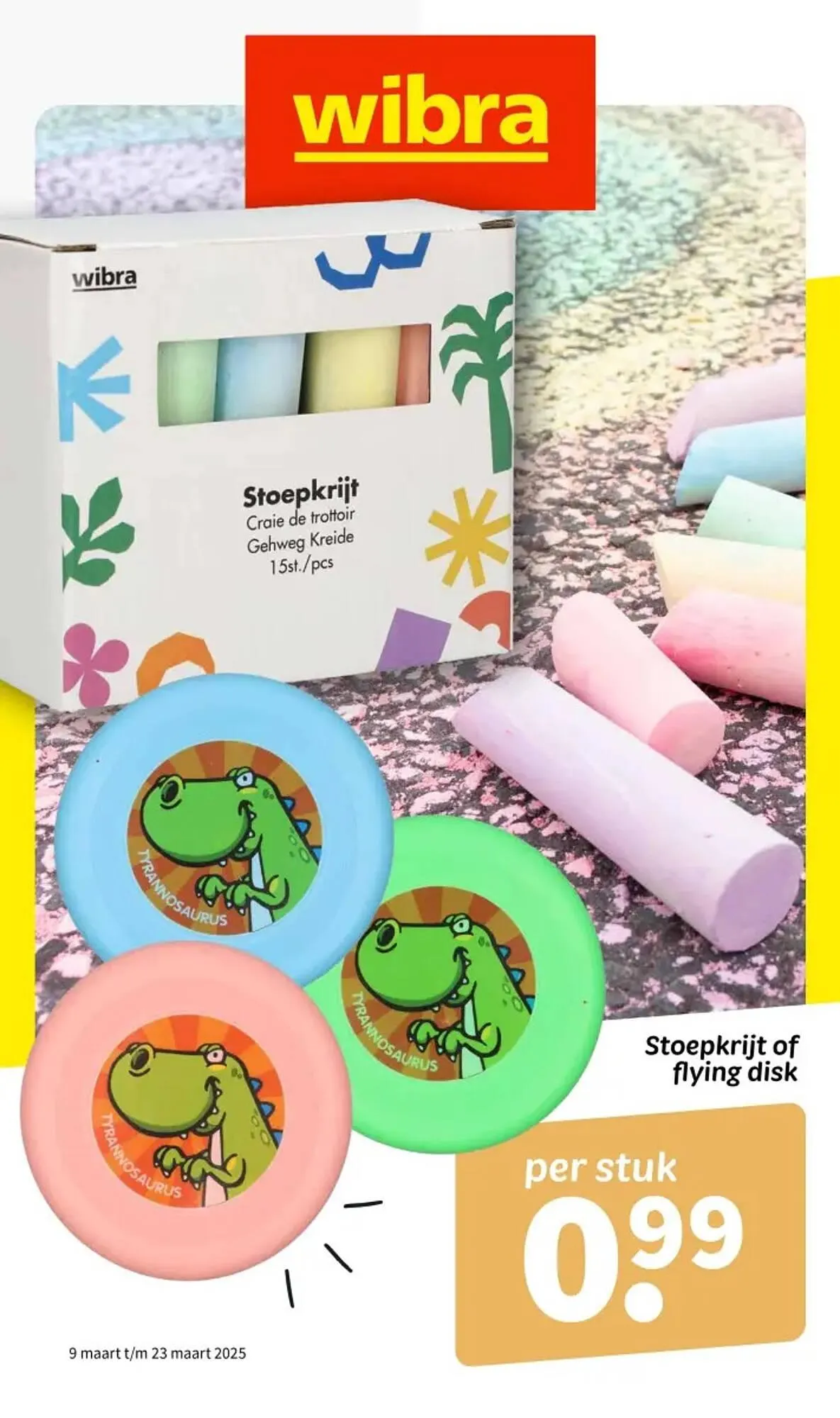 Wibra folder van 9 maart tot 23 maart 2025 - Folder pagina 1