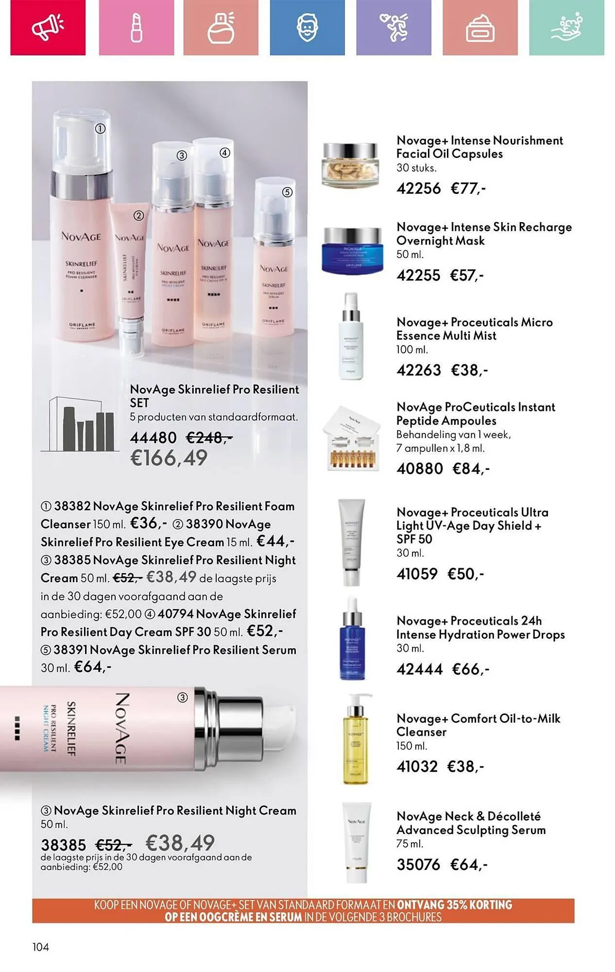 Oriflame folder van 10 maart tot 29 maart 2025 - Folder pagina 104