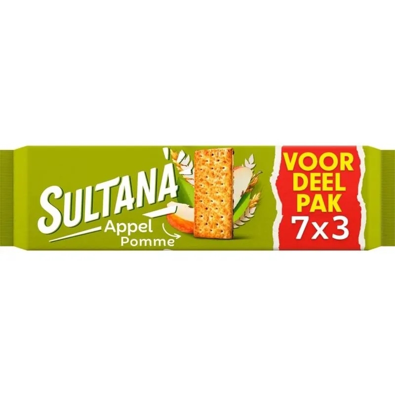 Sultana Fruitbiscuit appel
