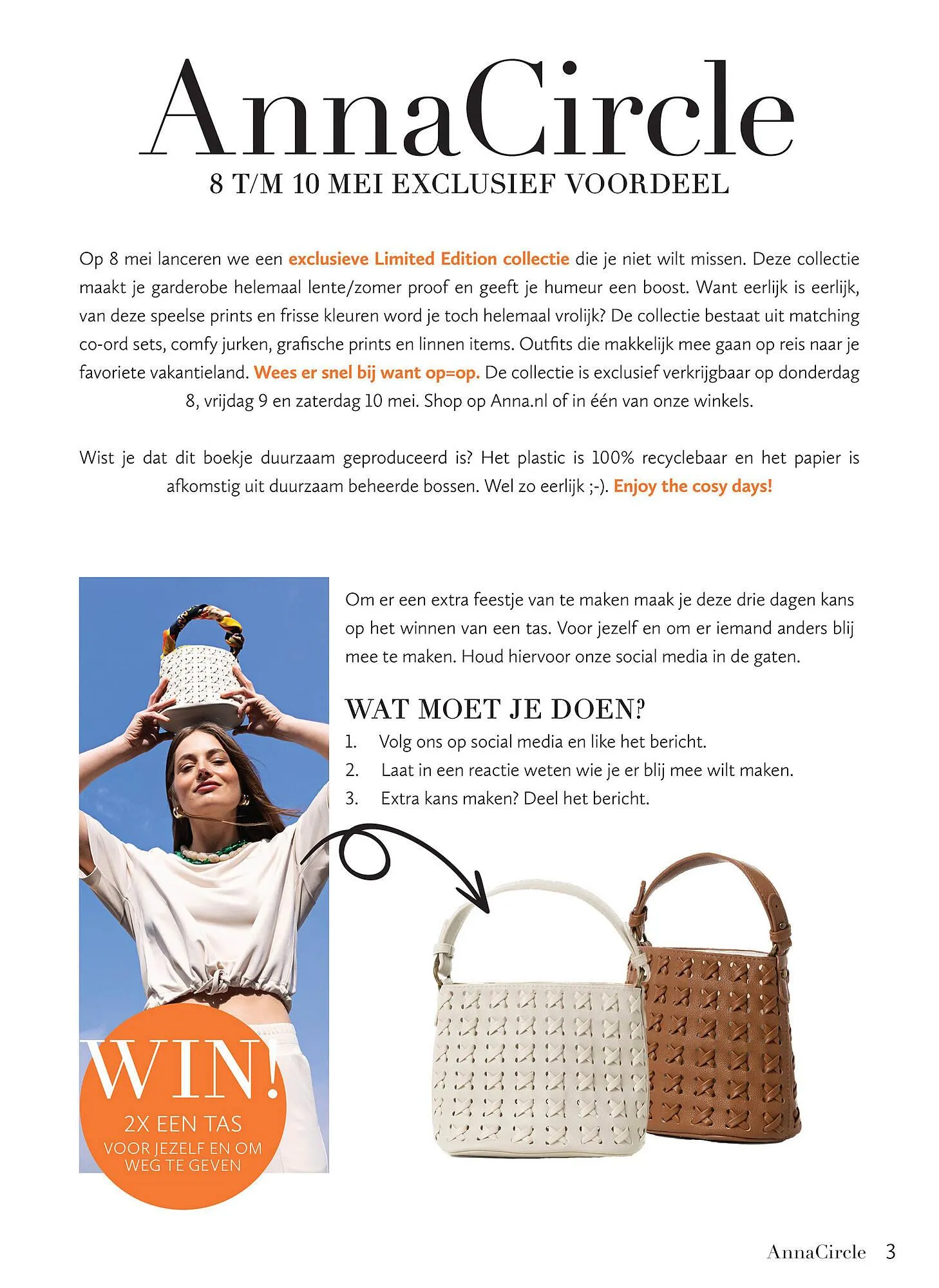 Anna van Toor folder van 8 mei tot 10 mei 2025 - Folder pagina 3