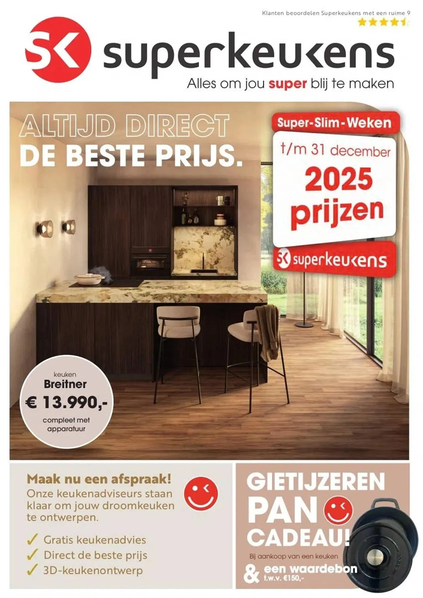 Superkeukens folder van 21 december tot 28 december 2025 - Folder pagina 1