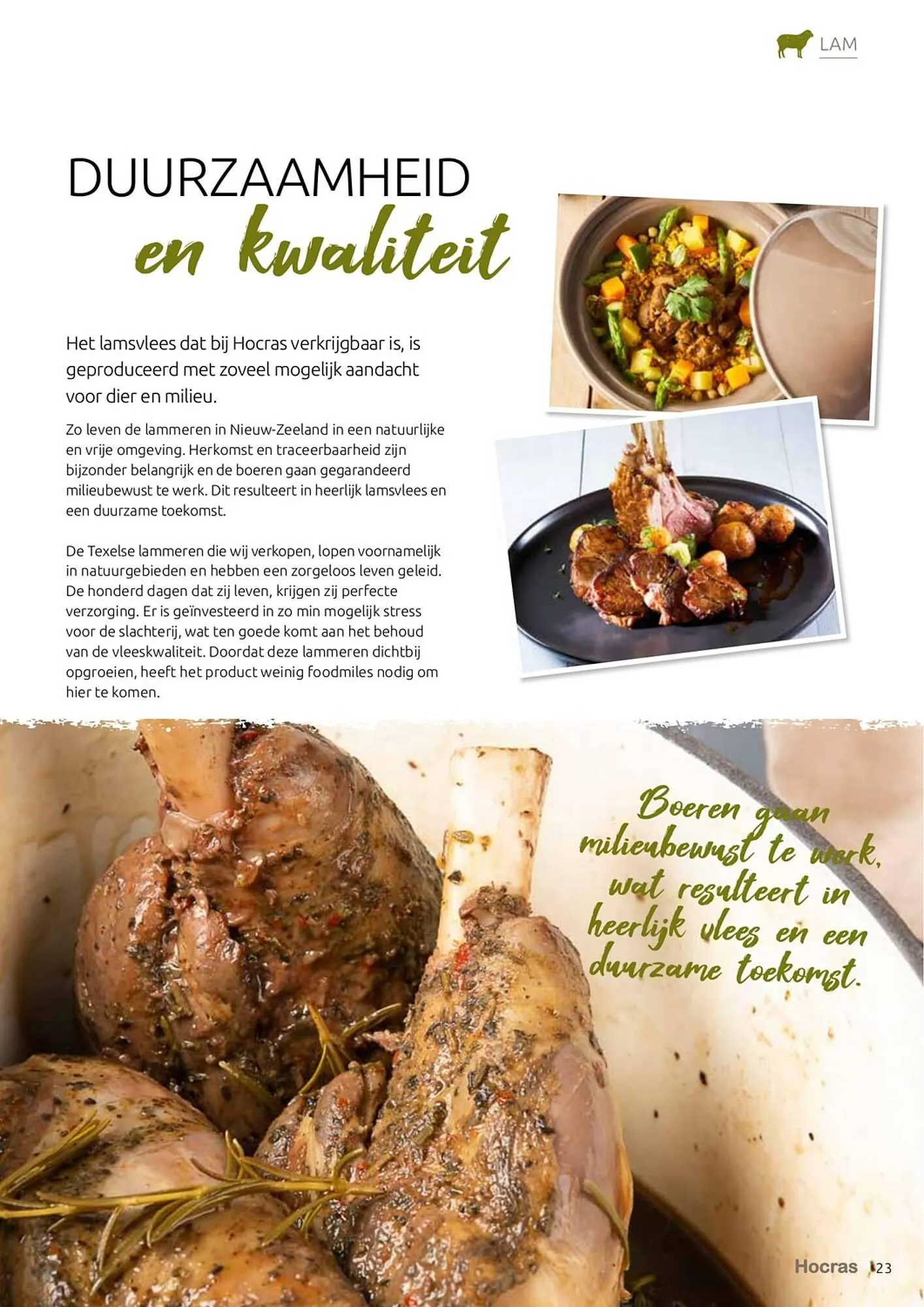 Hocras Vlees folder van 15 februari tot 31 december 2023 - Folder pagina 23