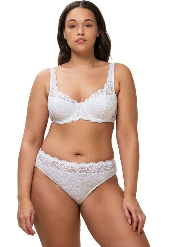 Triumph Bh met steuncups Amourette 300 WHP Fijn kant met bloemmotieven