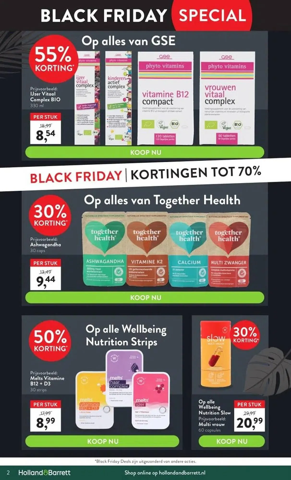 Holland & Barrett folder van 13 november tot 26 november 2023 - Folder pagina 2