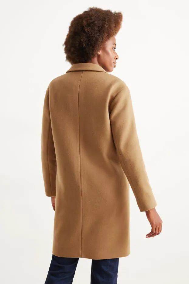 Coat - wool blend