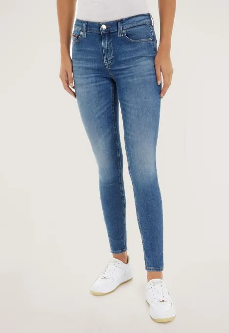 Nora Mid Rise Skinny Jeans