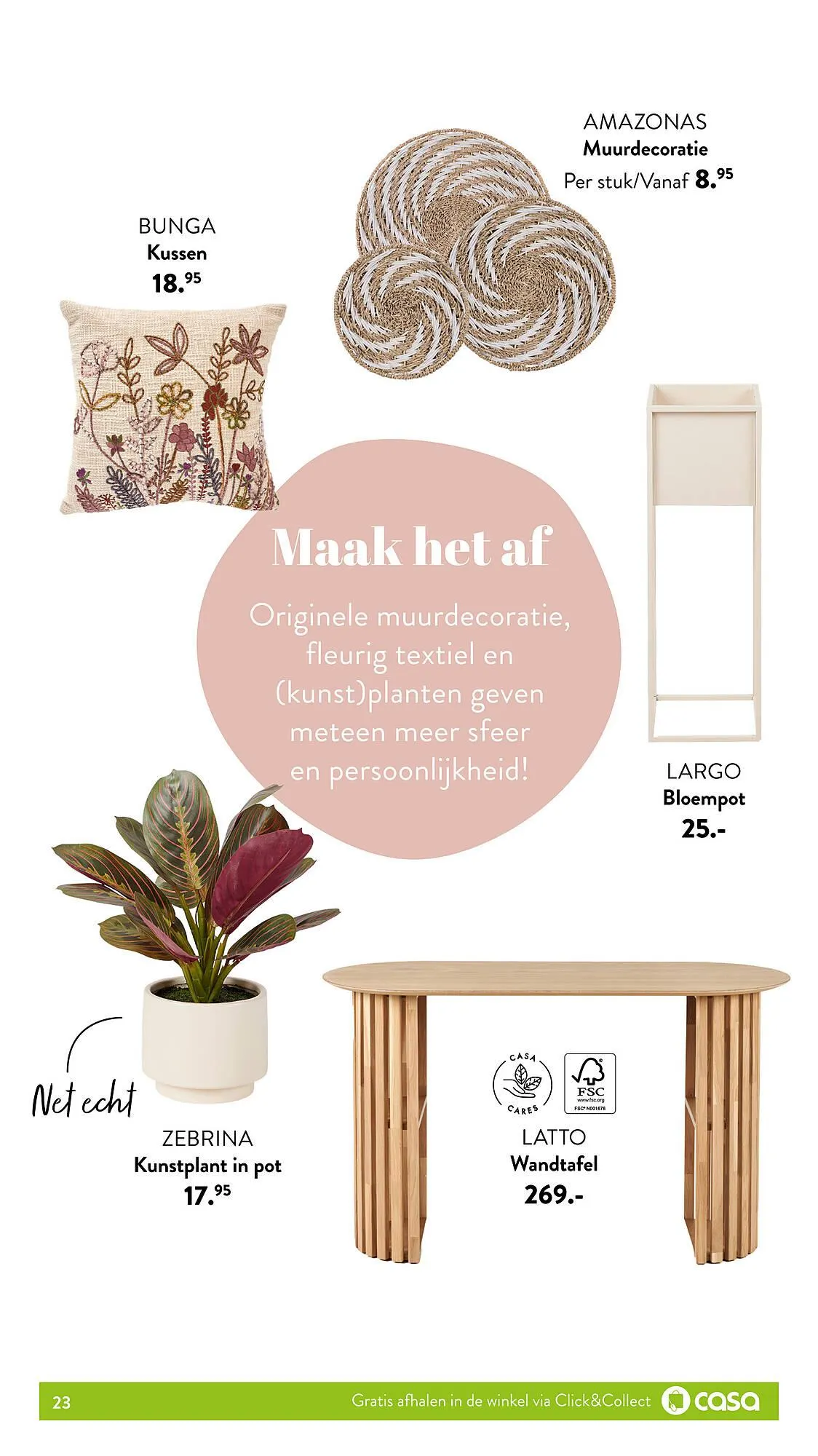 Casa Autumn-Winter folder van 7 september tot 17 januari 2024 - Folder pagina 23