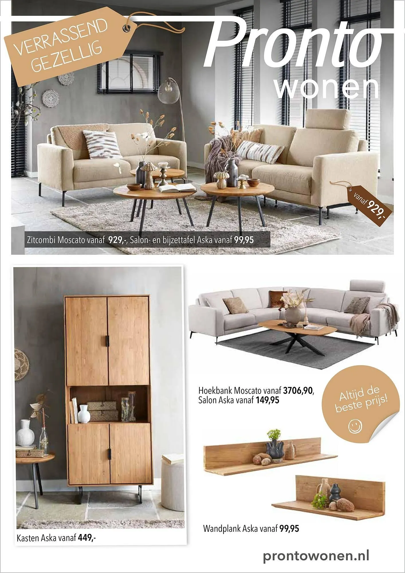 INHOUSE folder van 9 april tot 12 april 2026 - Folder pagina 1