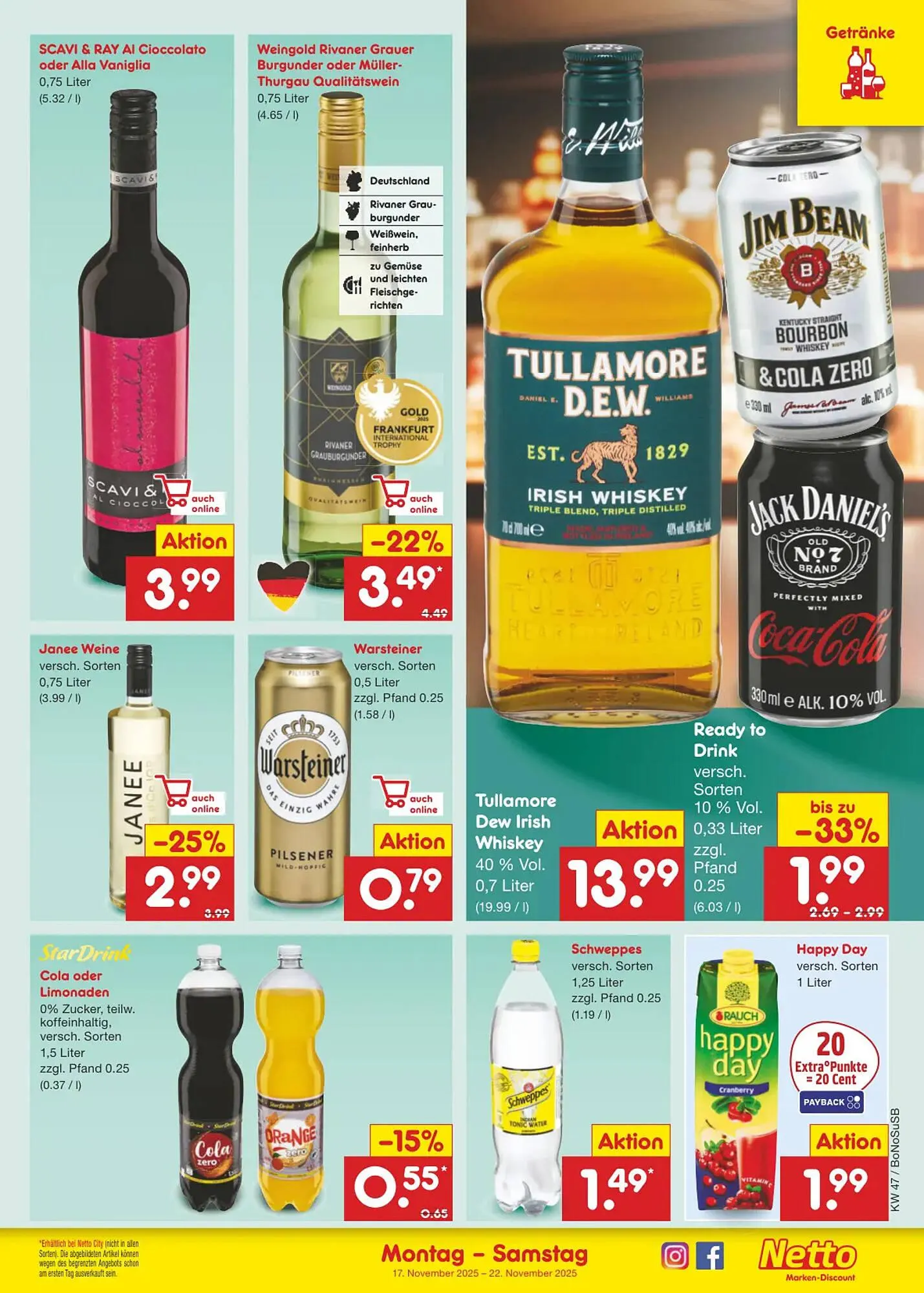 Netto Marken-Discount DE folder van 17 november tot 22 november 2025 - Folder pagina 17