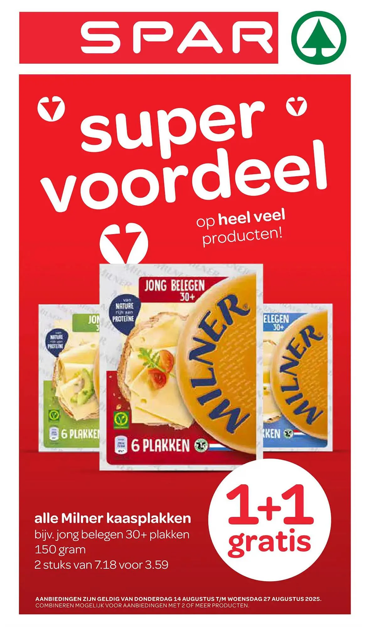 Spar folder van 14 augustus tot 27 augustus 2025 - Folder pagina 1