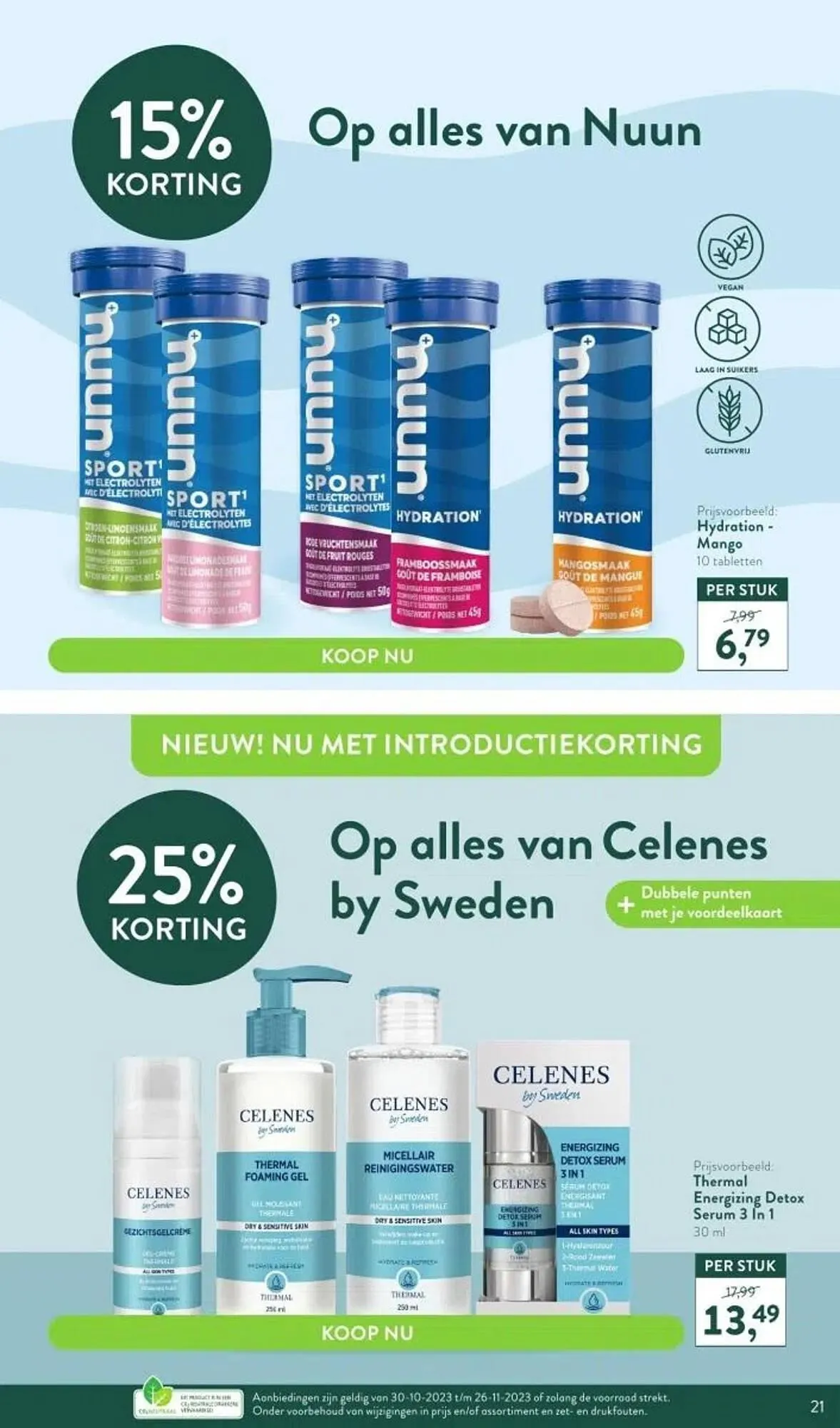 Holland & Barrett folder van 30 oktober tot 26 november 2023 - Folder pagina 21