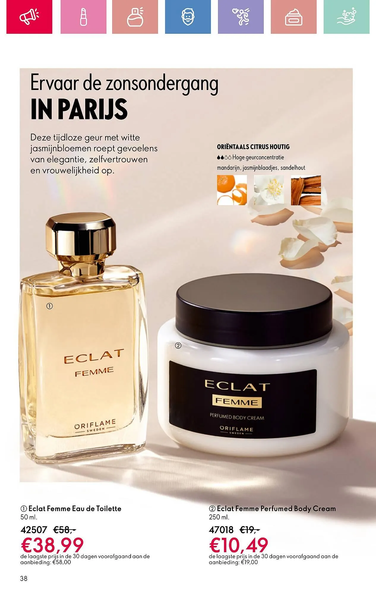 Oriflame folder van 31 maart tot 19 april 2025 - Folder pagina 38