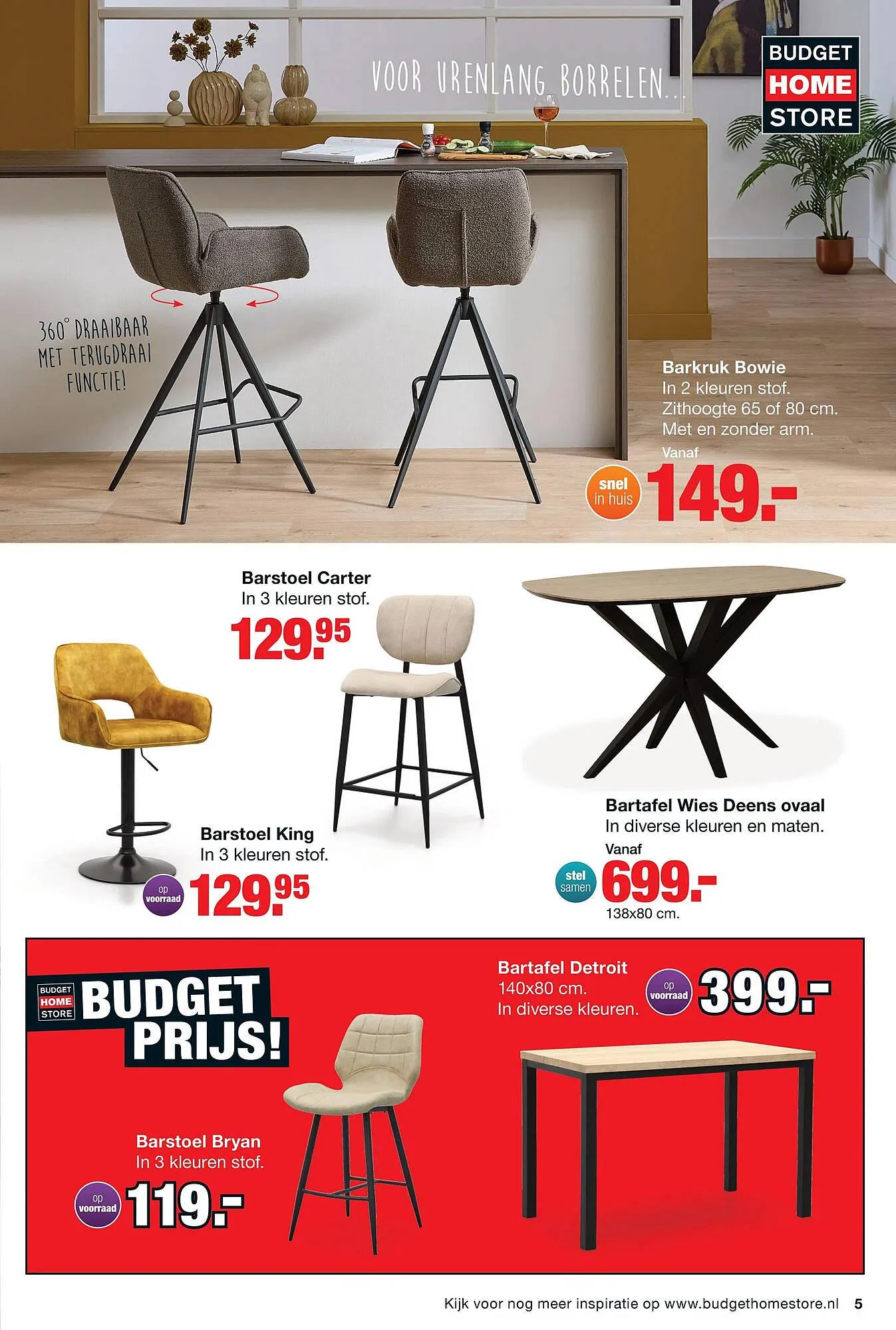 Budget Home Store folder van 24 november tot 21 december 2025 - Folder pagina 5