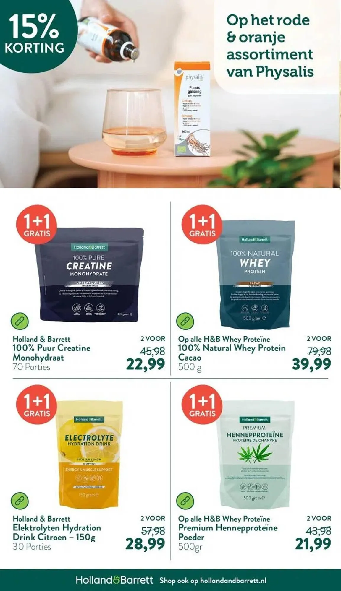 Holland & Barrett folder van 31 maart tot 6 april 2025 - Folder pagina 25