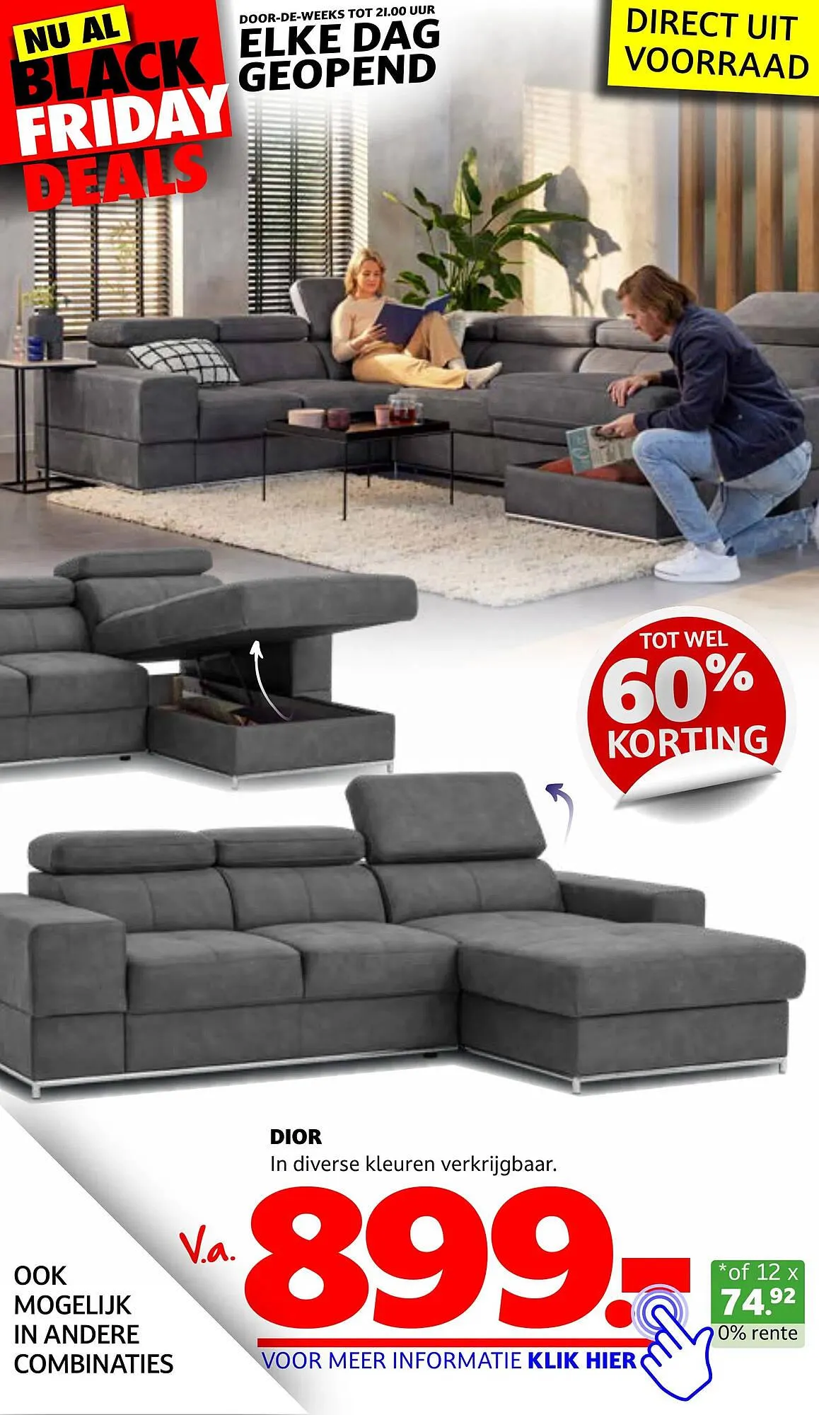 Seats and Sofas folder van 31 oktober tot 23 november 2023 - Folder pagina 14