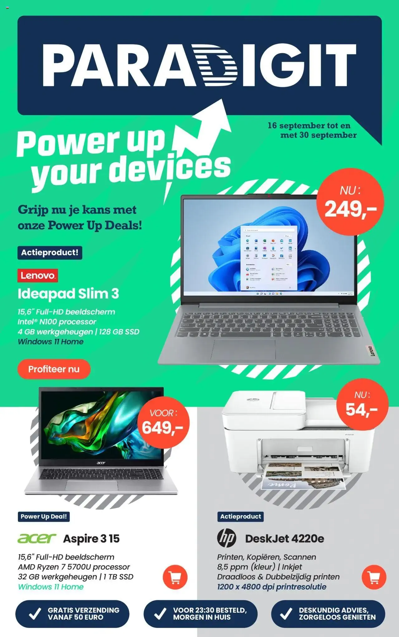 Paradigit - Folder van 31 oktober tot 31 december 2024 - Folder pagina 1