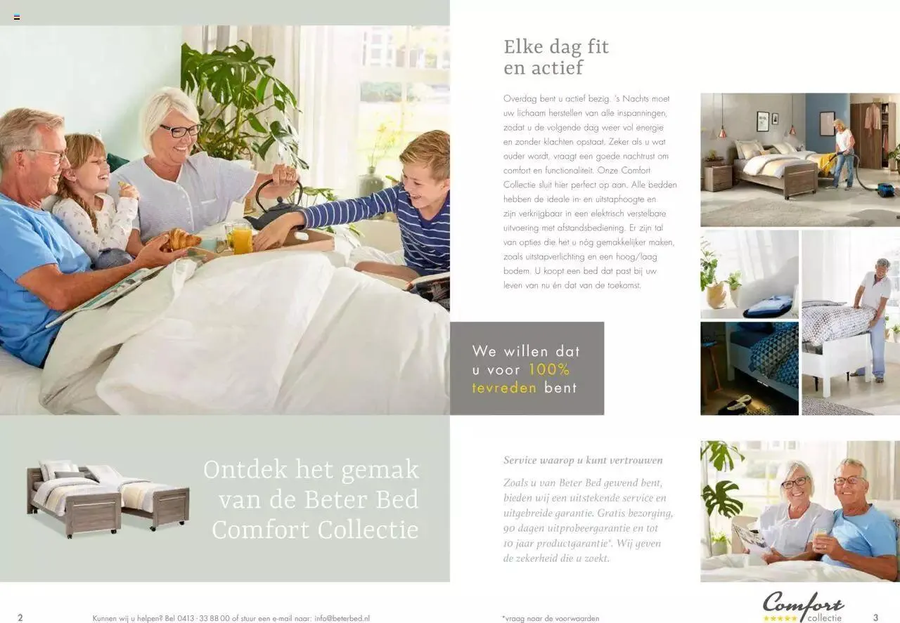 Beter Bed - Comfort Collectie brochure van 2 februari tot 31 december 2023 - Folder pagina 2